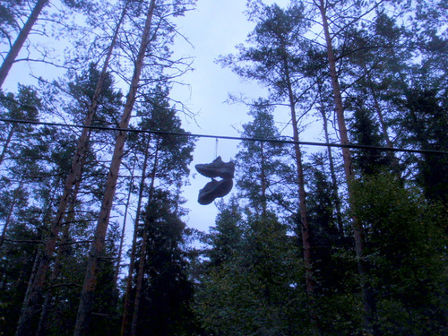 Cycling to Askersund.